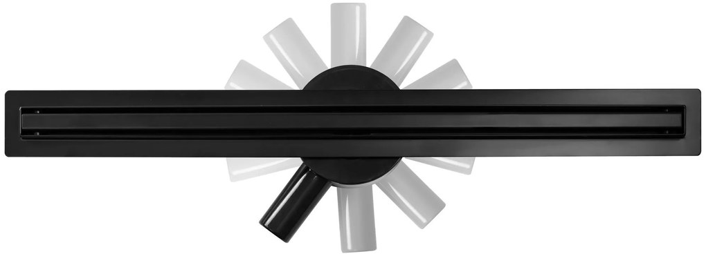 Rigola dus CALANI ECO360 SLIM BLACK 60