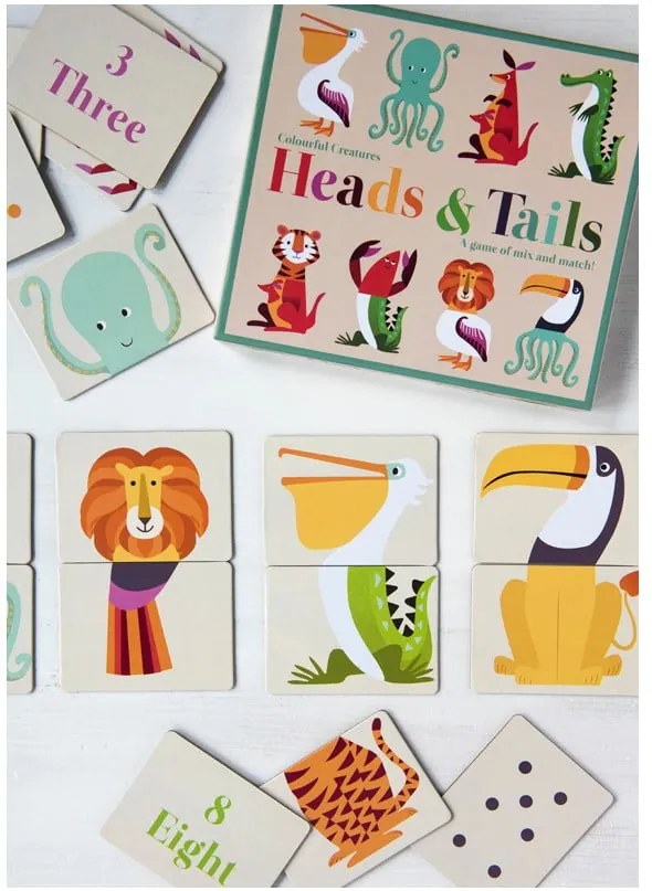 Imagini cu animale puzzle Rex London Colourful Creatures