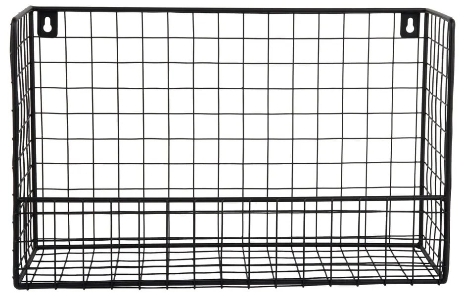 Raft negru din oțel 40 cm Reja – PT LIVING