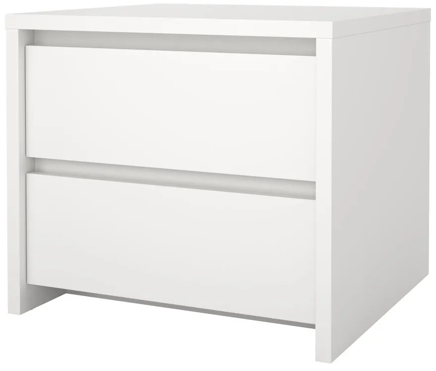 Noptieră albă Next – Tvilum