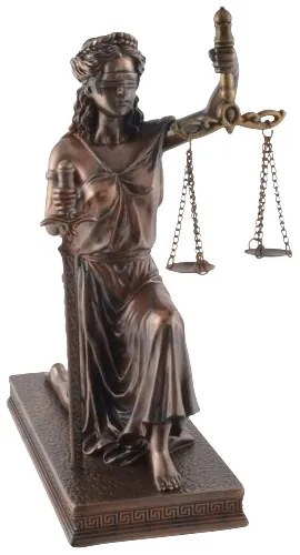 Statueta Justitia 17 cm