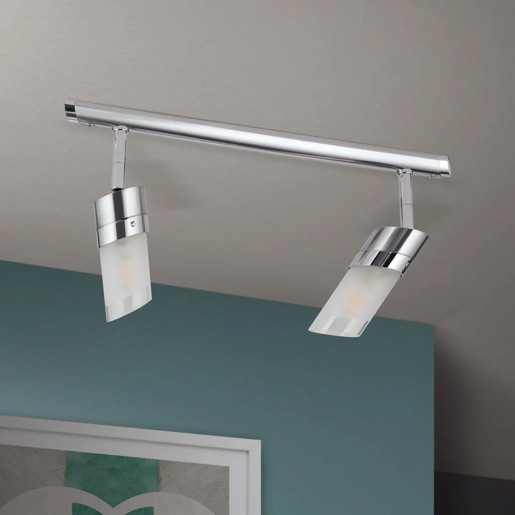 Plafoniera cu 2 spoturi din sticla SPOT EXCLUSIVE