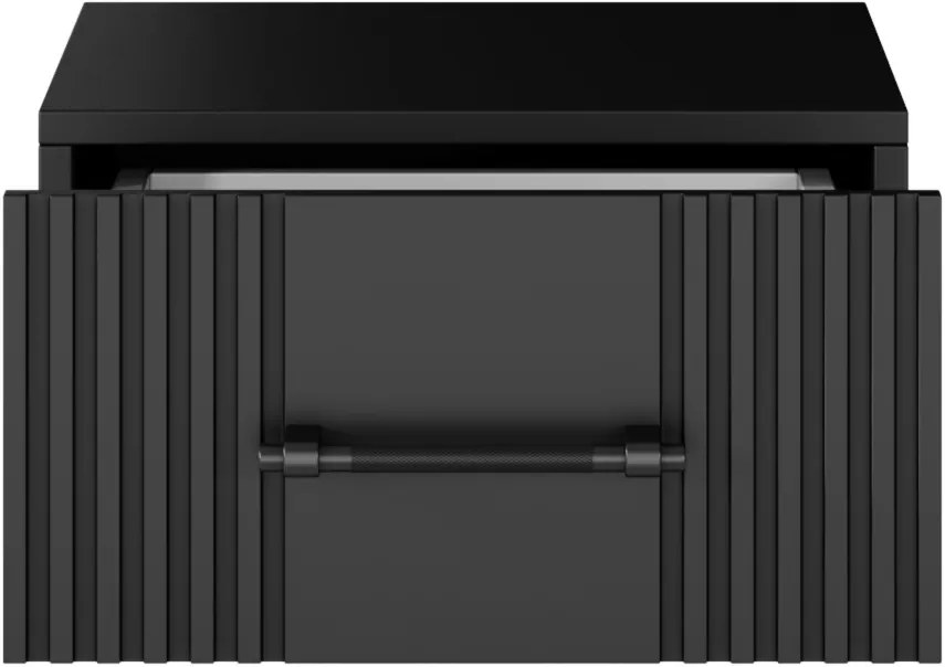 Noptiera suspendata RAFTT 40x20x44 cm, negru