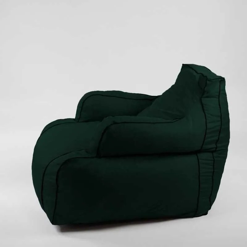 Fotoliu Player Mini Pufrelax, Material Impermeabil - Verde Tuborg