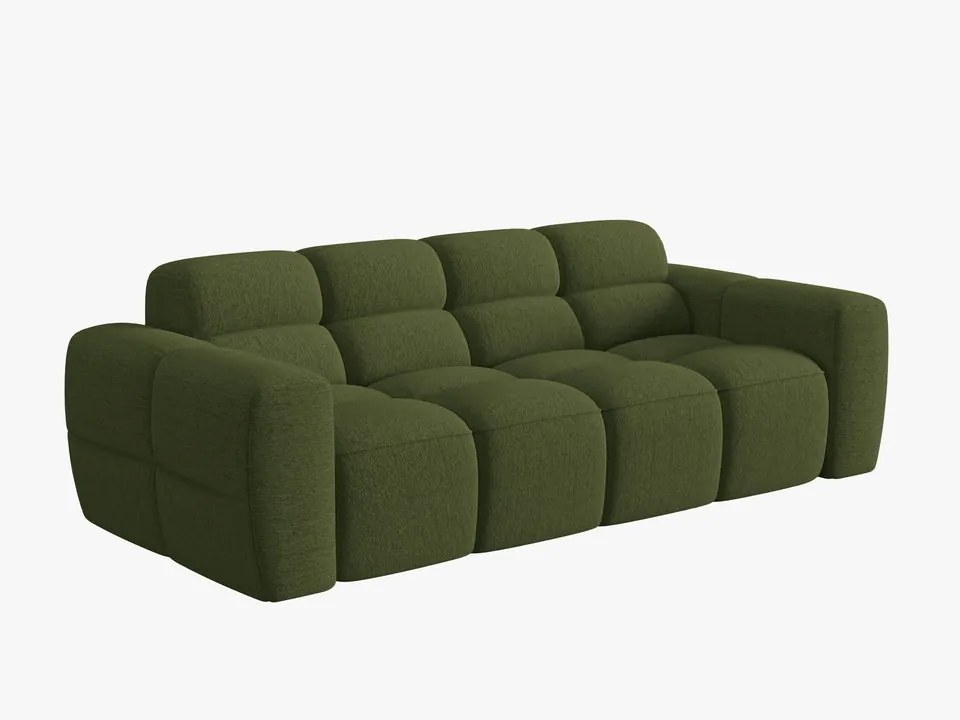 Canapea Lisa 3 locuri stofa L216 cm