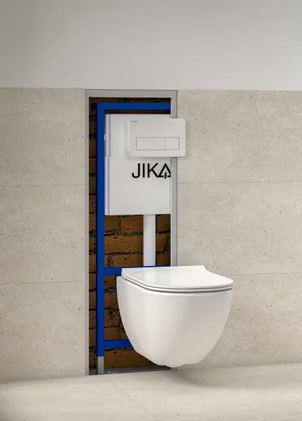 Vas WC suspendat + capac WC MIO + buton DUAL + modul incastrat + garnitură