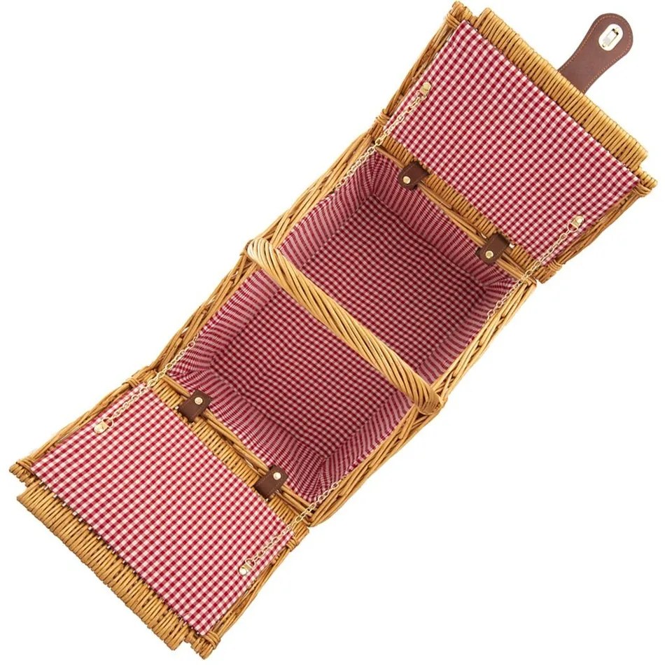 Coș împletit de picnic Orion Big, 40 x 29 x 26 cm