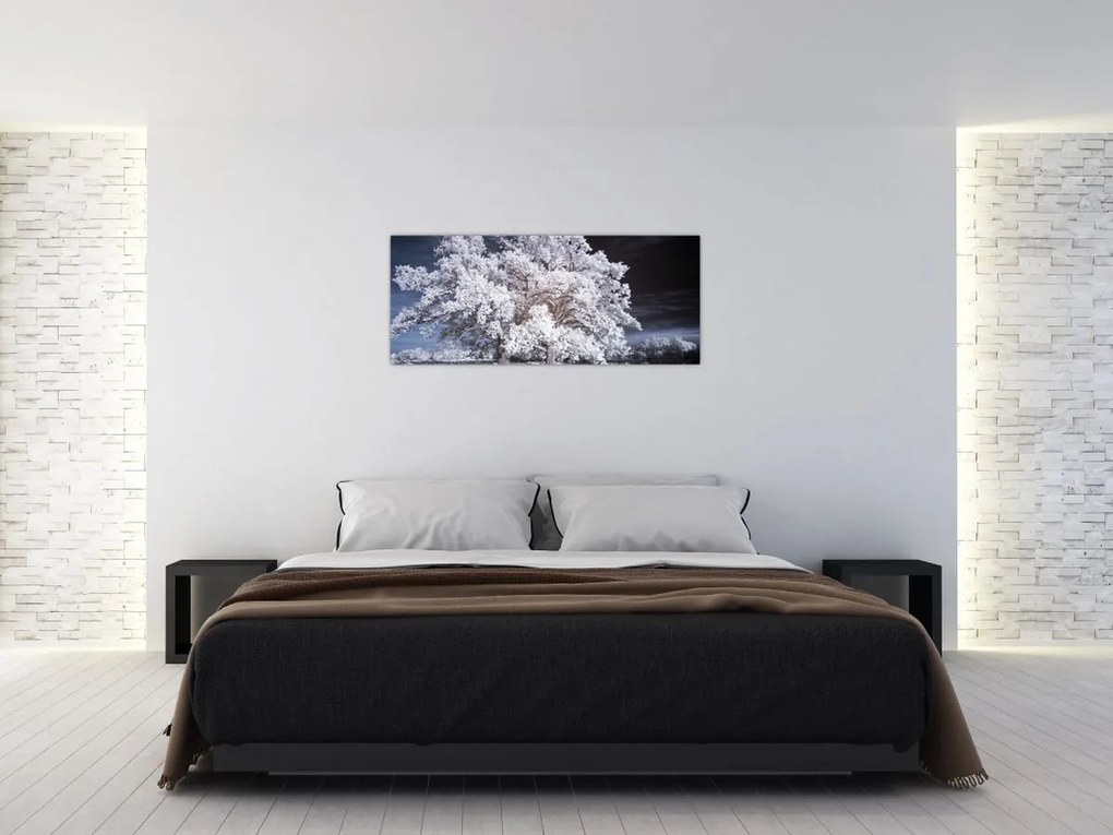 Tablou - Albă ca Zăpada Copac (120x50 cm)