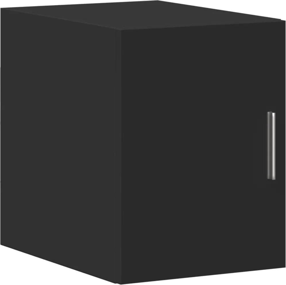 vidaXL Dulap de perete, negru, 30x42,5x40 cm, lemn compozit
