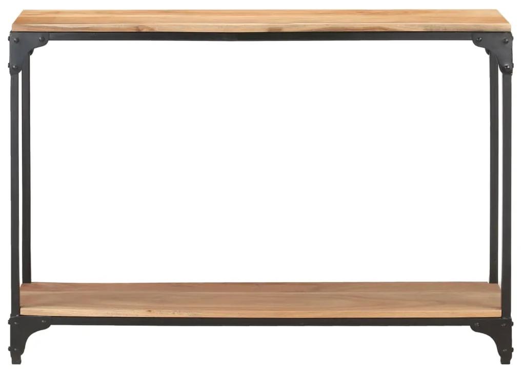 320261 vidaXL Masă consolă, 110x30x75 cm, lemn masiv acacia
