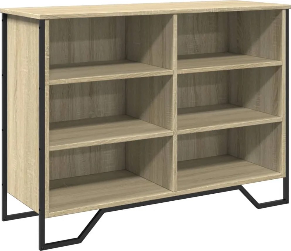 vidaXL Dulap, stejar sonoma, 101x35,5x74,5 cm, lemn prelucrat