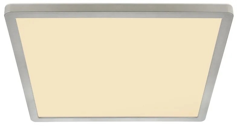 Plafoniera LED design modern Sapana nichel 29,4x29,4cm