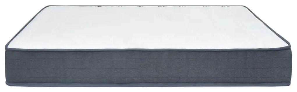 288212 vidaXL Saltea pentru pat cu arcuri, 200 x 160 x 20 cm
