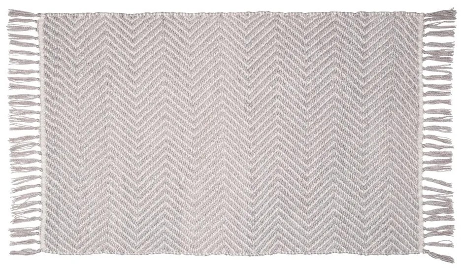 Covoraș baie din plastic reciclat Wenko Gata, 50 x 80 cm, gri