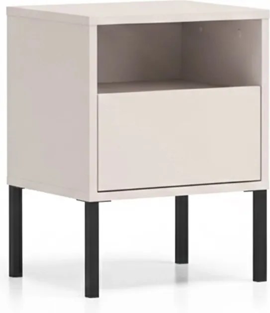 Noptieră cu sertar Harmona 40 cm - cașmir