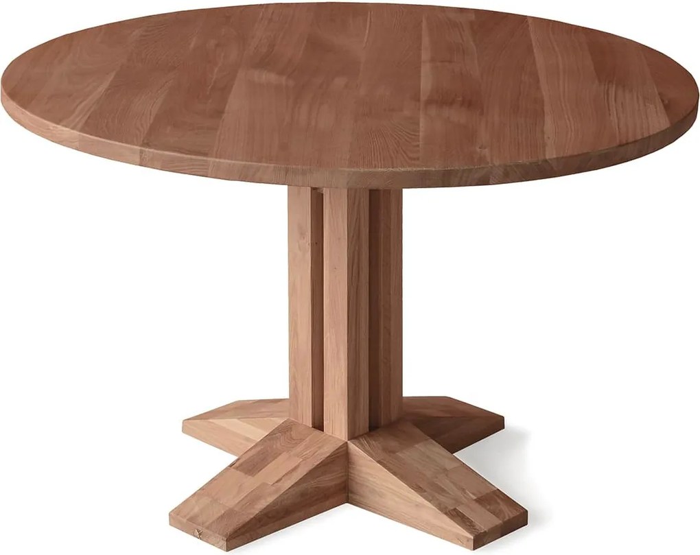 Masă stejar masiv Dining Chimora Rotundă ø120 cm