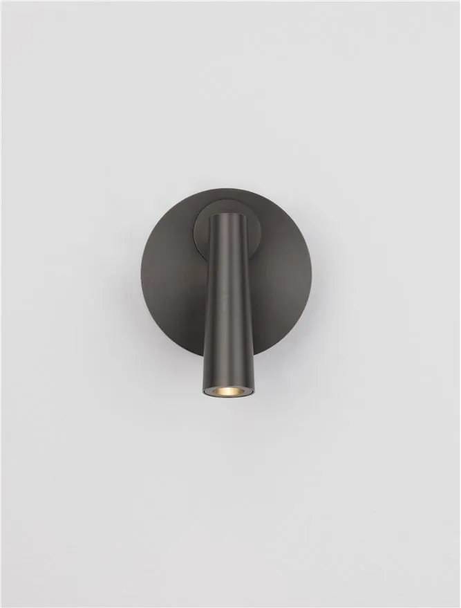 Aplica cu Spot LED directionabil stil minimalist TICO nickel, NVL-9695149