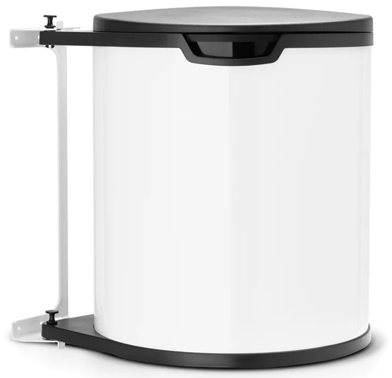 Brabantia De Luxe cos de gunoi 15 l alb 428081