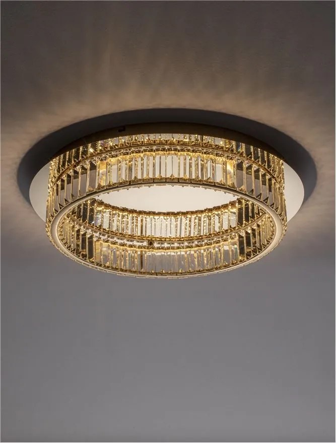 Lustra LED aplicata cristal design elegant AURELIA 29W