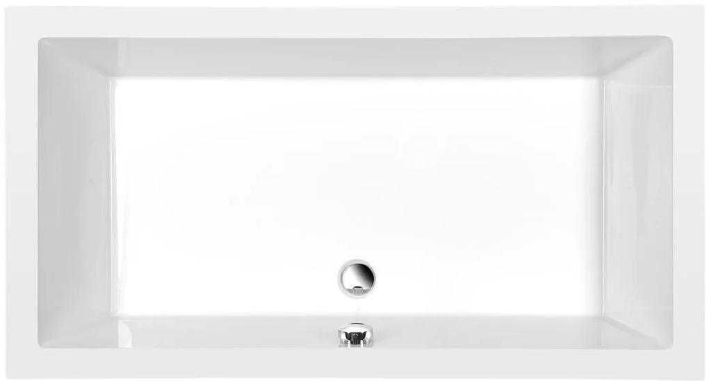 Polysan Deep cădiță de duș dreptunghiulară 120x75 cm alb 78796