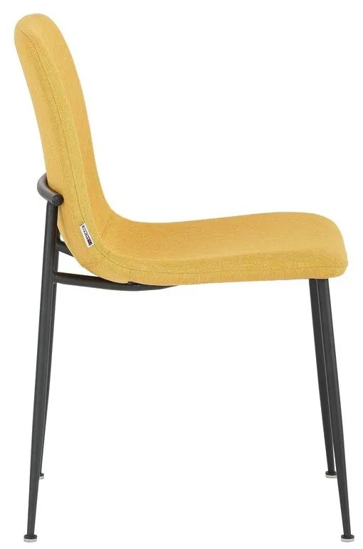 Scaune de dining galbene 2 buc. Faye - Støraa