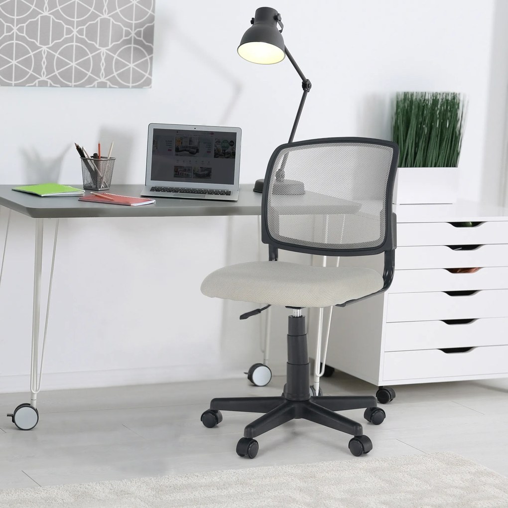 Scaun de birou Remi (gri + negru). 1029537