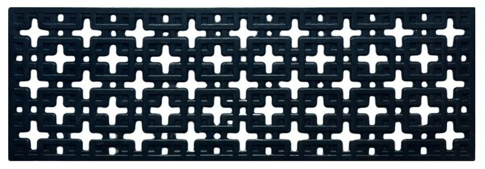 Preș de cauciuc pentru scări HOME ELEMENTS Plusstep mat, 25 x 75 cm