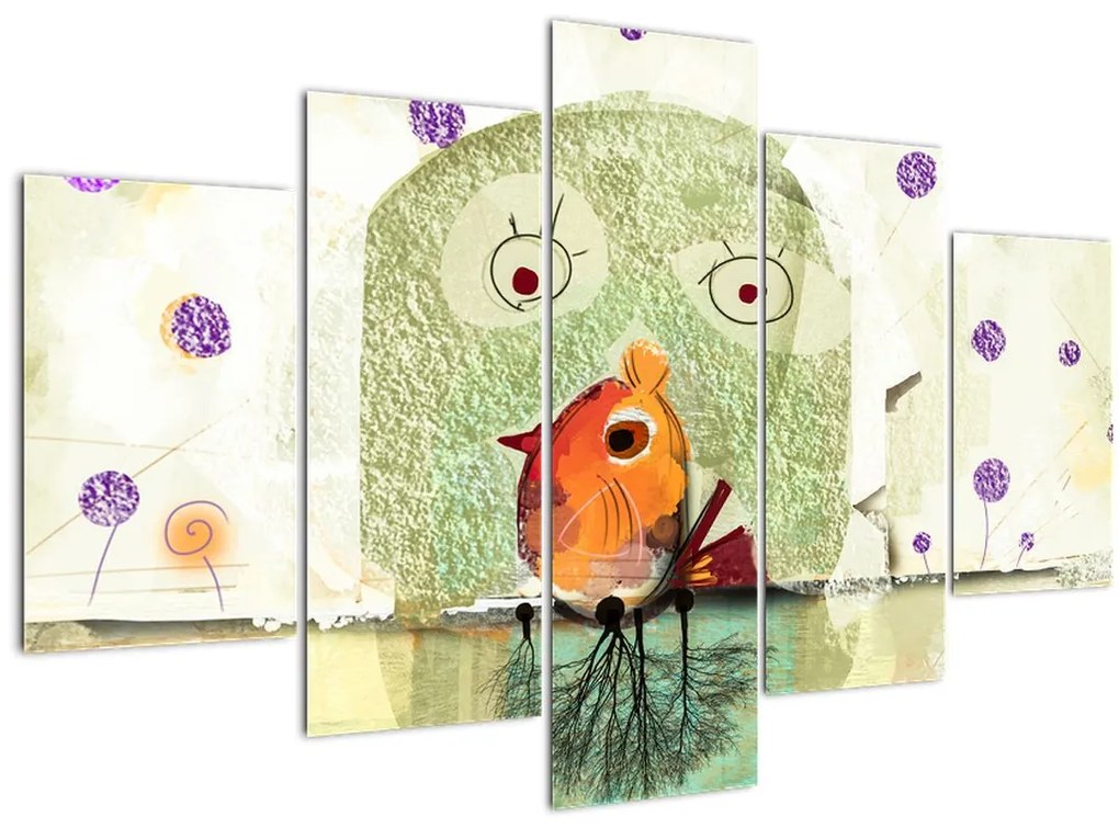 Tablou - Sufletul unei păsări (150x105 cm)
