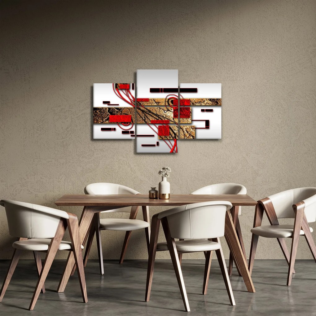 Tablou cu abstracție (90x60 cm)