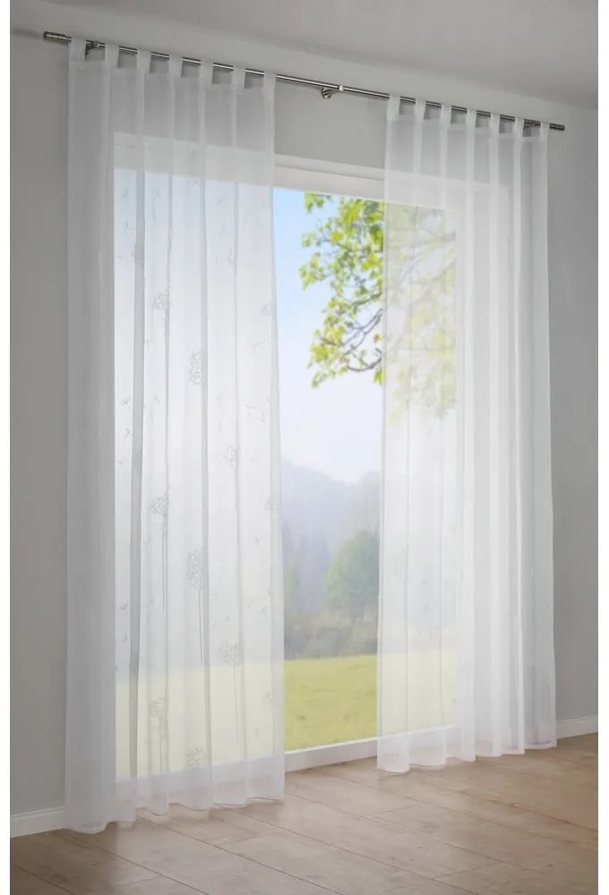 Perdea albă 245x140 cm Voile - Gardinia
