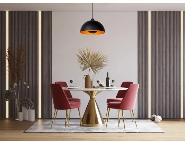 Lustră pe cablu SIEMON 1xE27/40W/230V neagră Lucide 45496/01/30