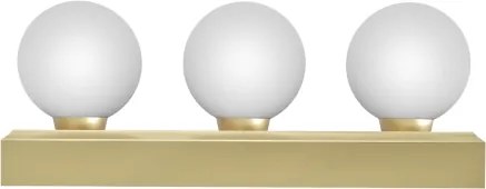 Open Design OR85716 - Aplică de perete MERINO 3xG9/8W/230V 30 cm IP44 alamă