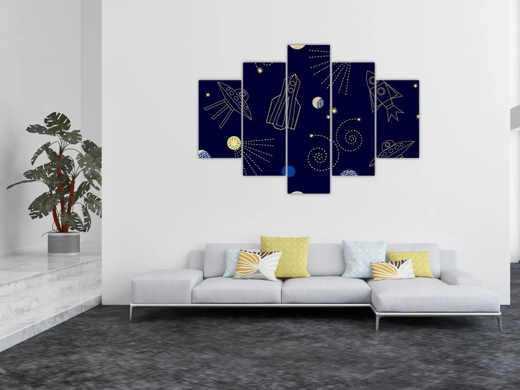 Tablou - Universul (150x105 cm)