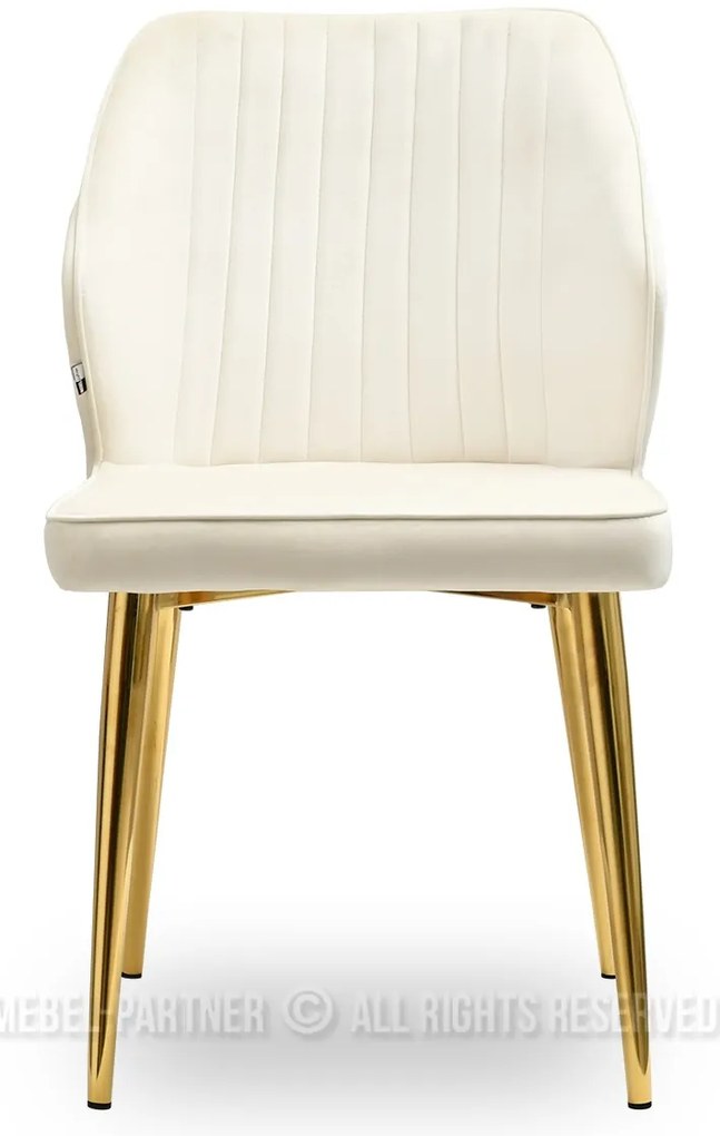 Scaun Greta K (crem + auriu). 1111062