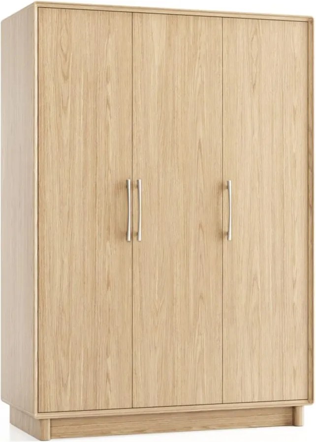 Dulap lemn masiv Cooper, 140 × 62 × 198 cm