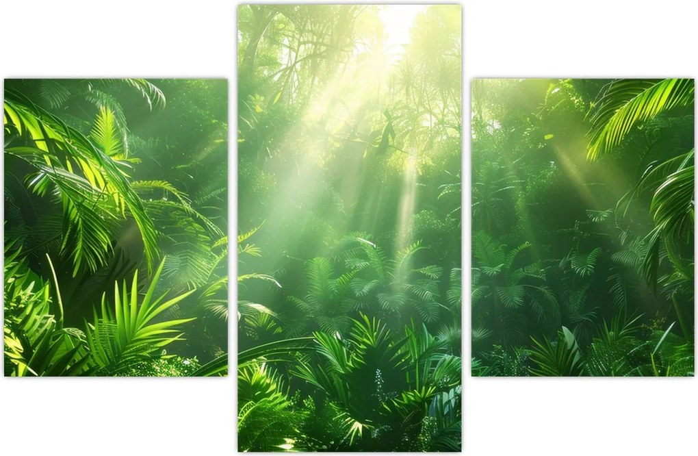 Tablou - Pădurea tropicală (90x60 cm)