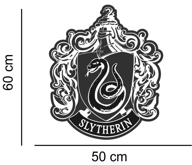 Sticker perete Slytherin