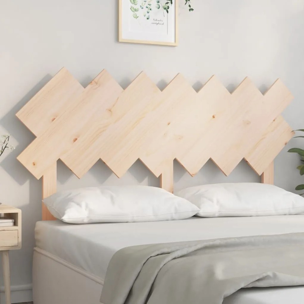 vidaXL Tăblie de pat, 141x3x80,5 cm, lemn masiv de pin