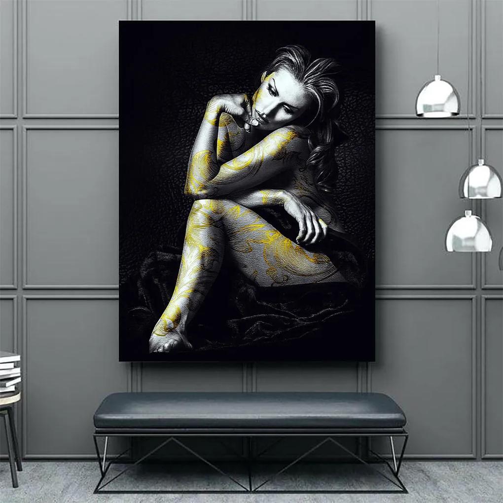 Tablou Canvas - Golden beauty 40 x 60 cm