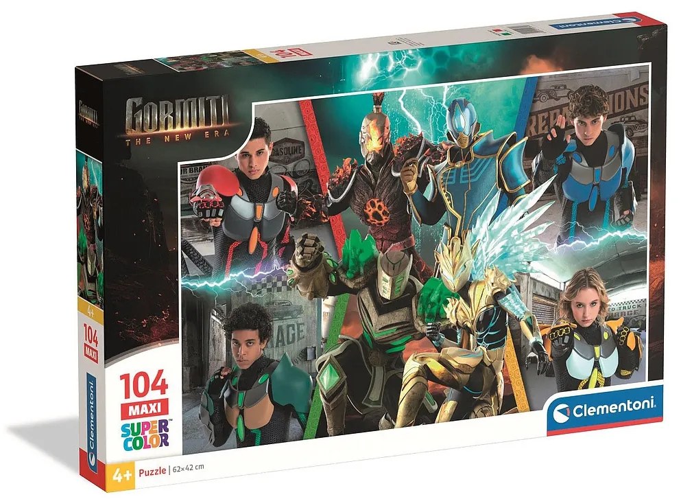 Gormiti Puzzle maxi Clementoni 104 de piese