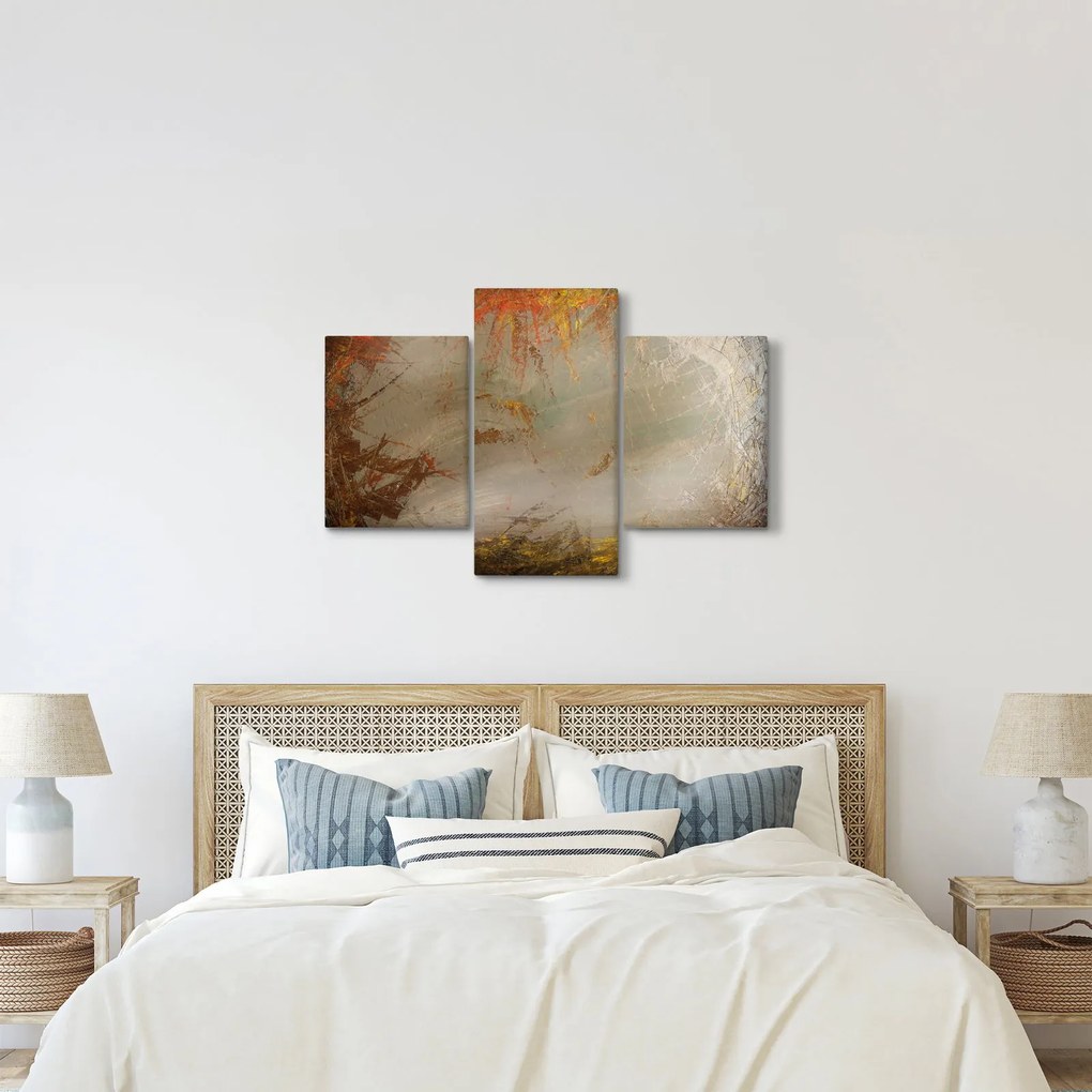 Tablou - Abstract texturat (90x60 cm)