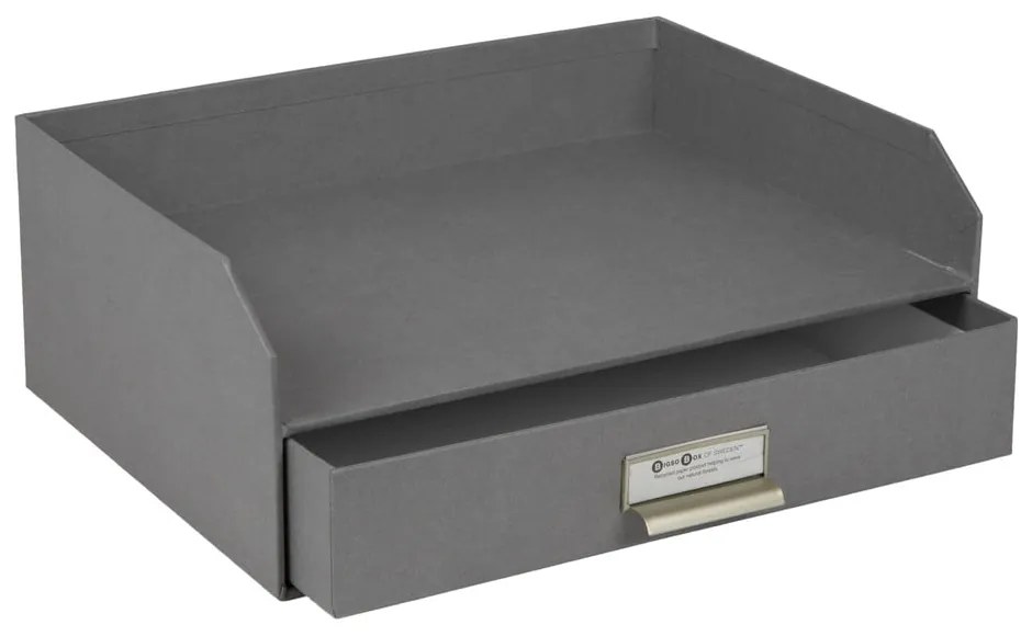 Organizator pentru sertar/pentru documente din carton Walter – Bigso Box of Sweden