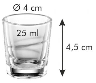 Tescoma Pahar de plastic myDRINK 25 ml, 6 buc.