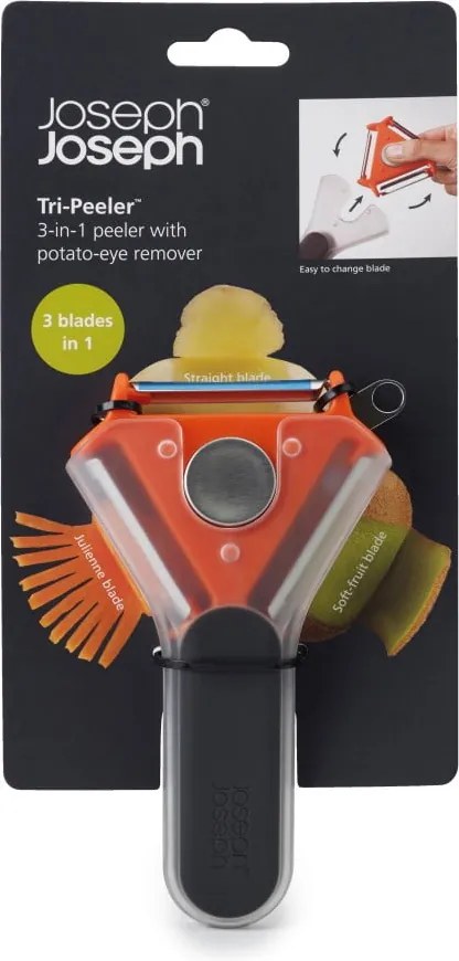 Cuțit pentru răzuit legume Joseph Joseph Tri-Peeler
