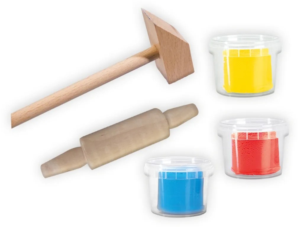 My first - Plastilina cu instrumente 3 x 90 gr