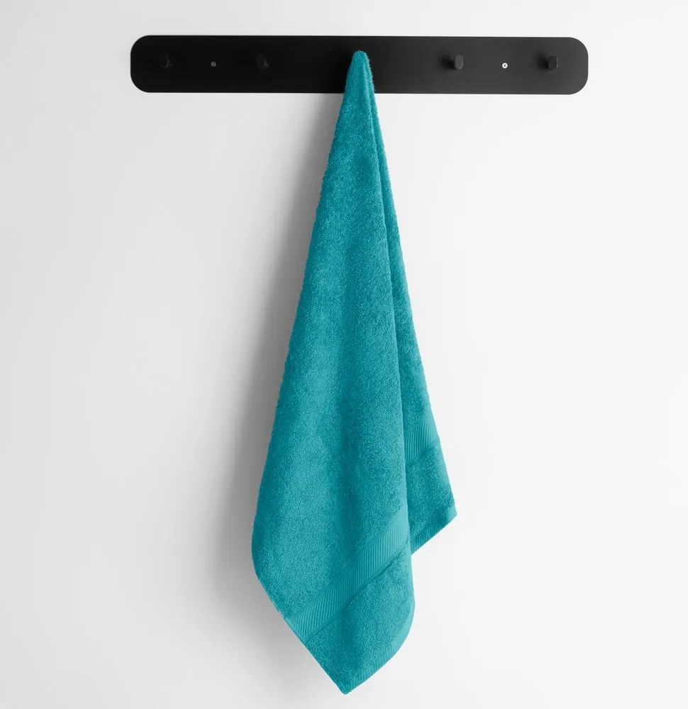 Prosop albastru/turcoaz din amestec de bambus din frotir 50x100 cm Bamby – Restilo