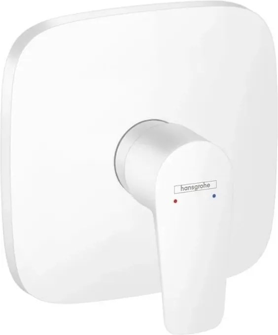 Baterie dus incastrata Hansgrohe Talis E monocomanda alb mat