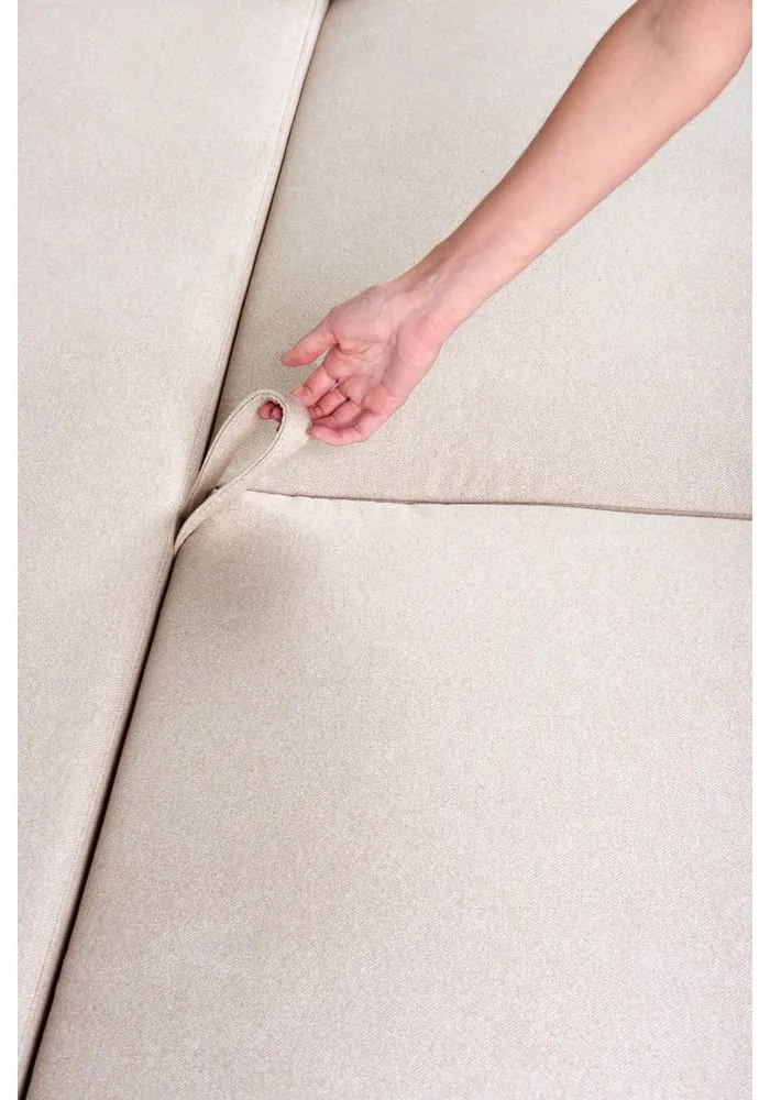 Canapea extensibilă Bonami Selection Pop, bej