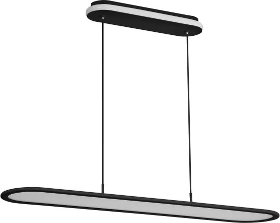 Osram-LED Lustră dimabilă suspendată pe cablu OFFICE LINE LED/57W/230V 4000K 100 cm neagră