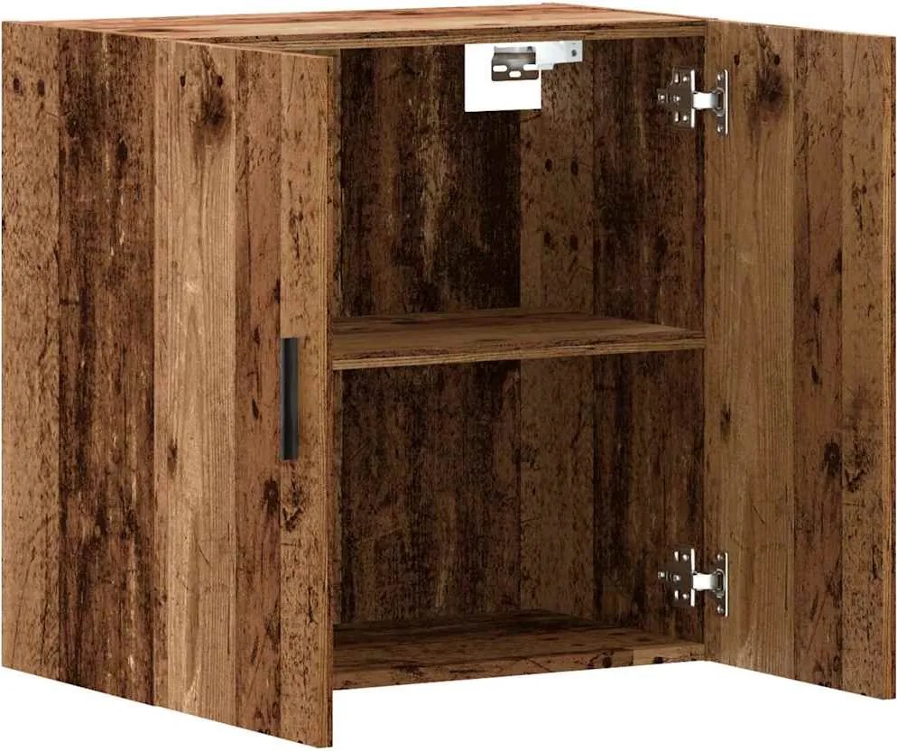 vidaXL Dulap de perete, lemn învechit, 60x31x60 cm, lemn prelucrat